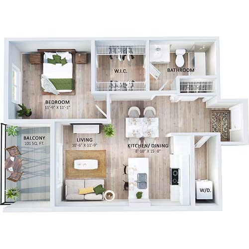 Suite 102 Floorplan