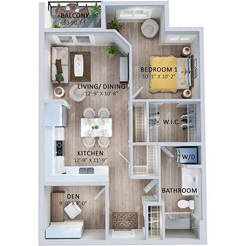 Suite 108 Floorplan