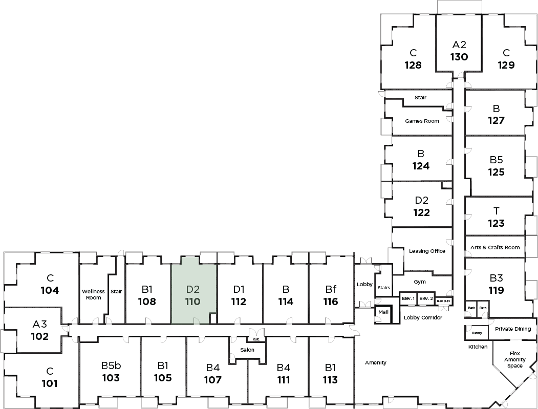 Suite 110 in Parkview