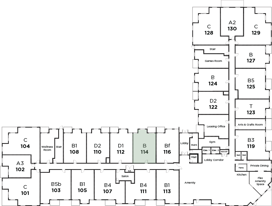 Suite 114 in Parkview