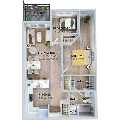 Suite 116 Floorplan