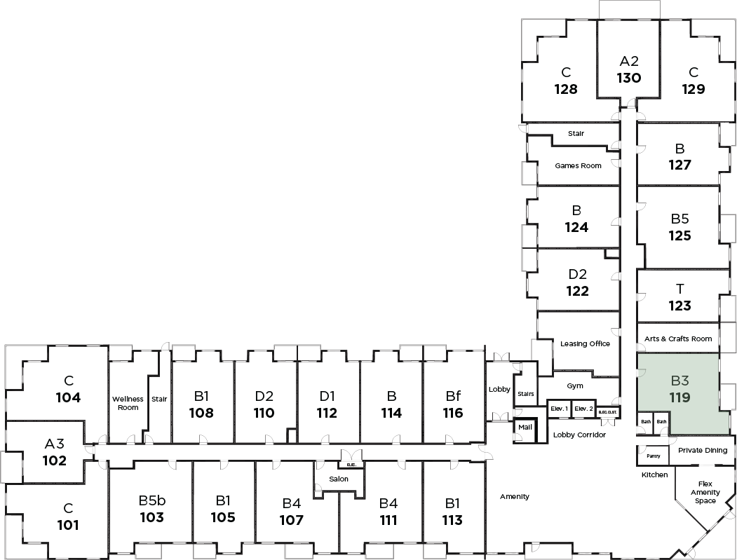 Suite 119 in Parkview