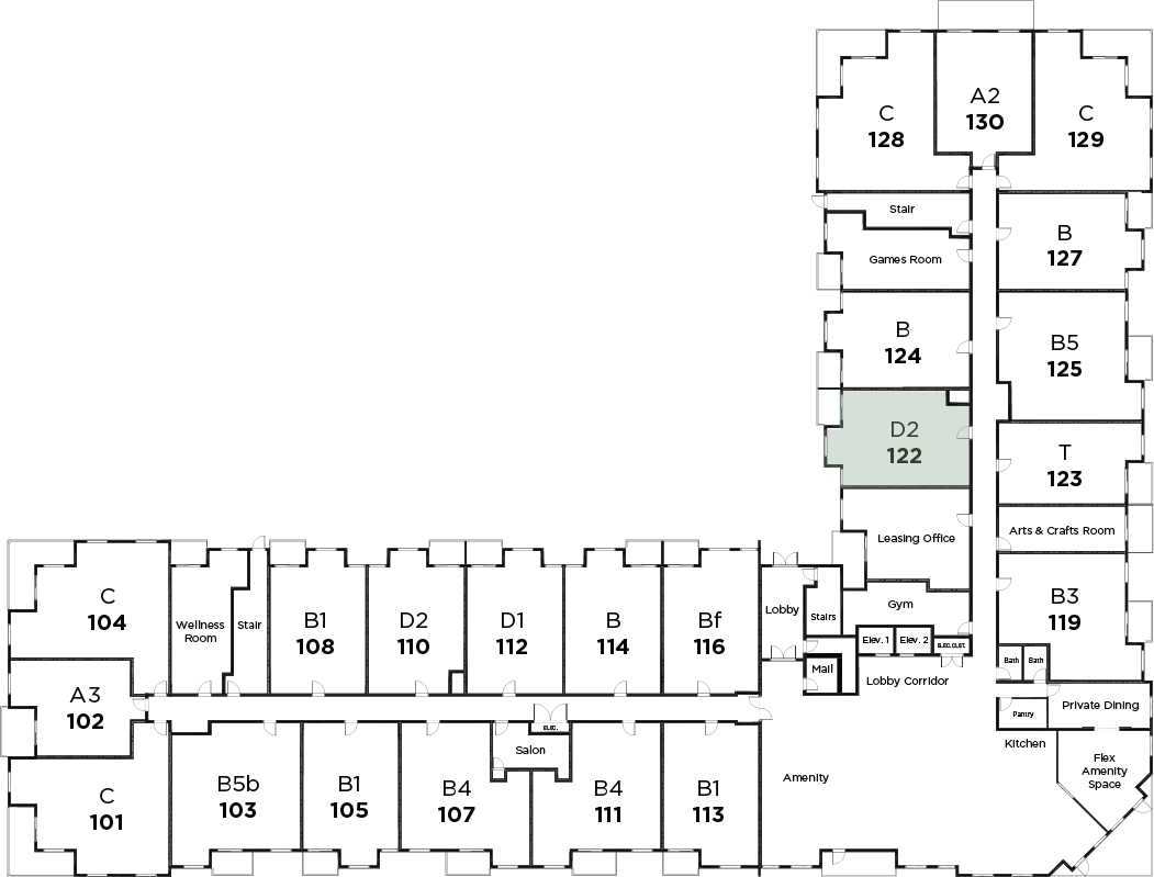 Suite 122 in Parkview