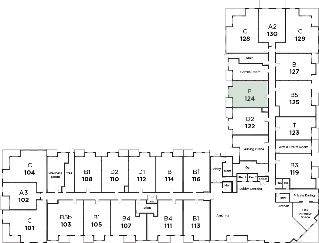 Suite 124 in Parkview