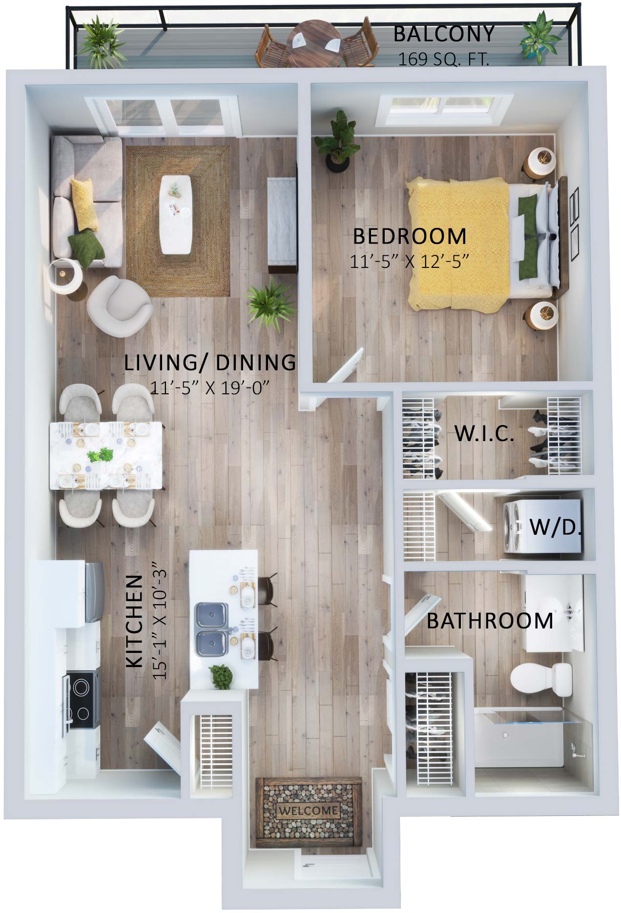 Suite 130 Floorplan