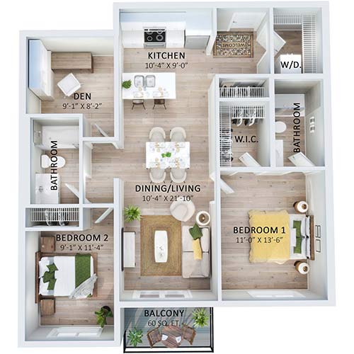 Suite 203 Floorplan