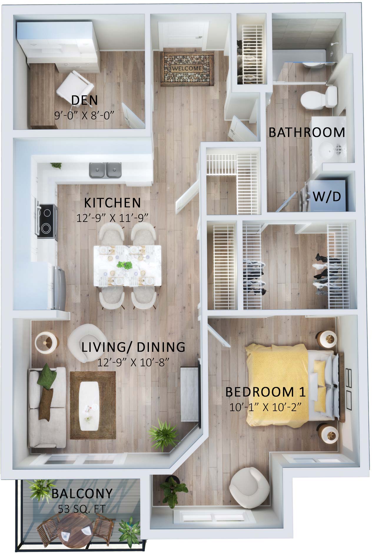 Suite 205 Floorplan