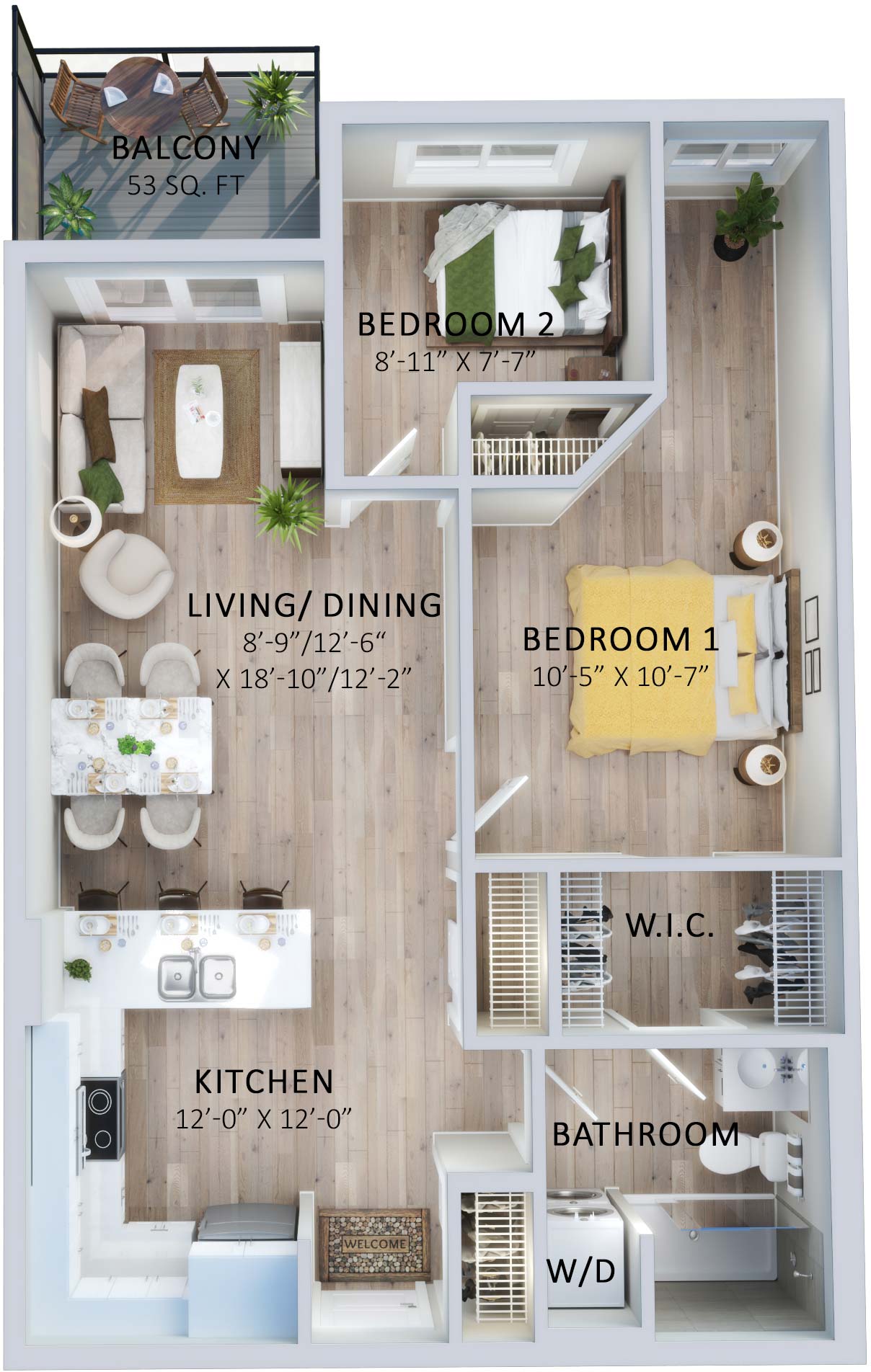 Suite 216 Floorplan