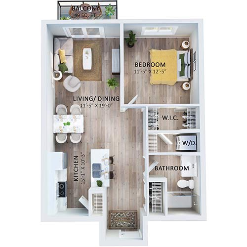 Suite 230 Floorplan