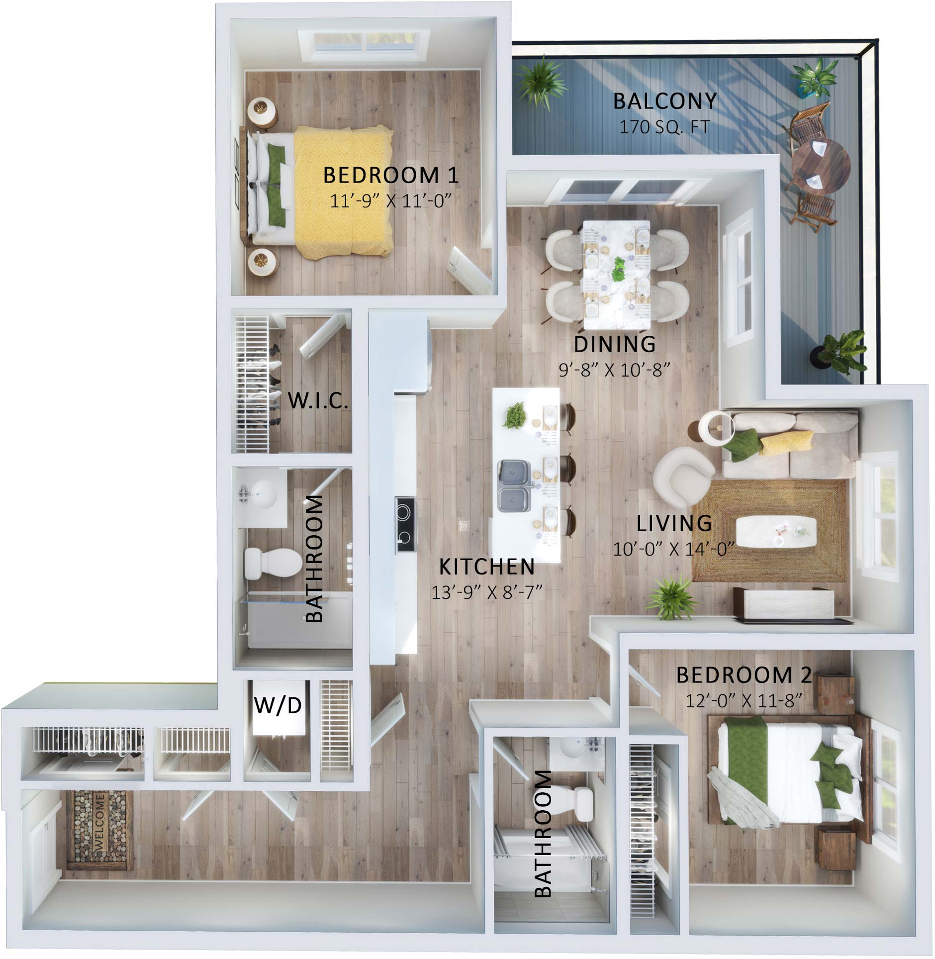 Suite 231 Floorplan