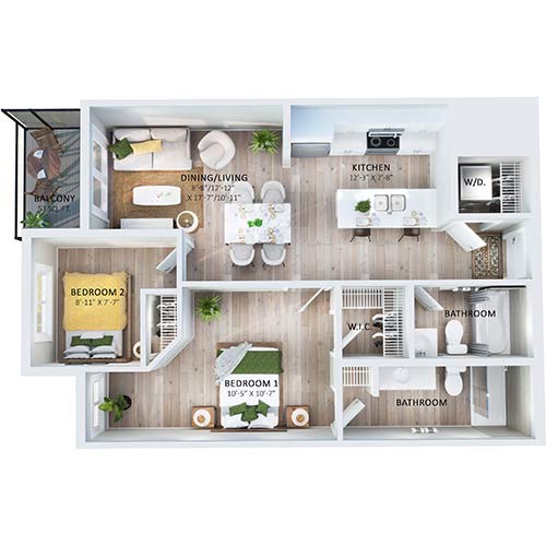 Suite 322 Floorplan