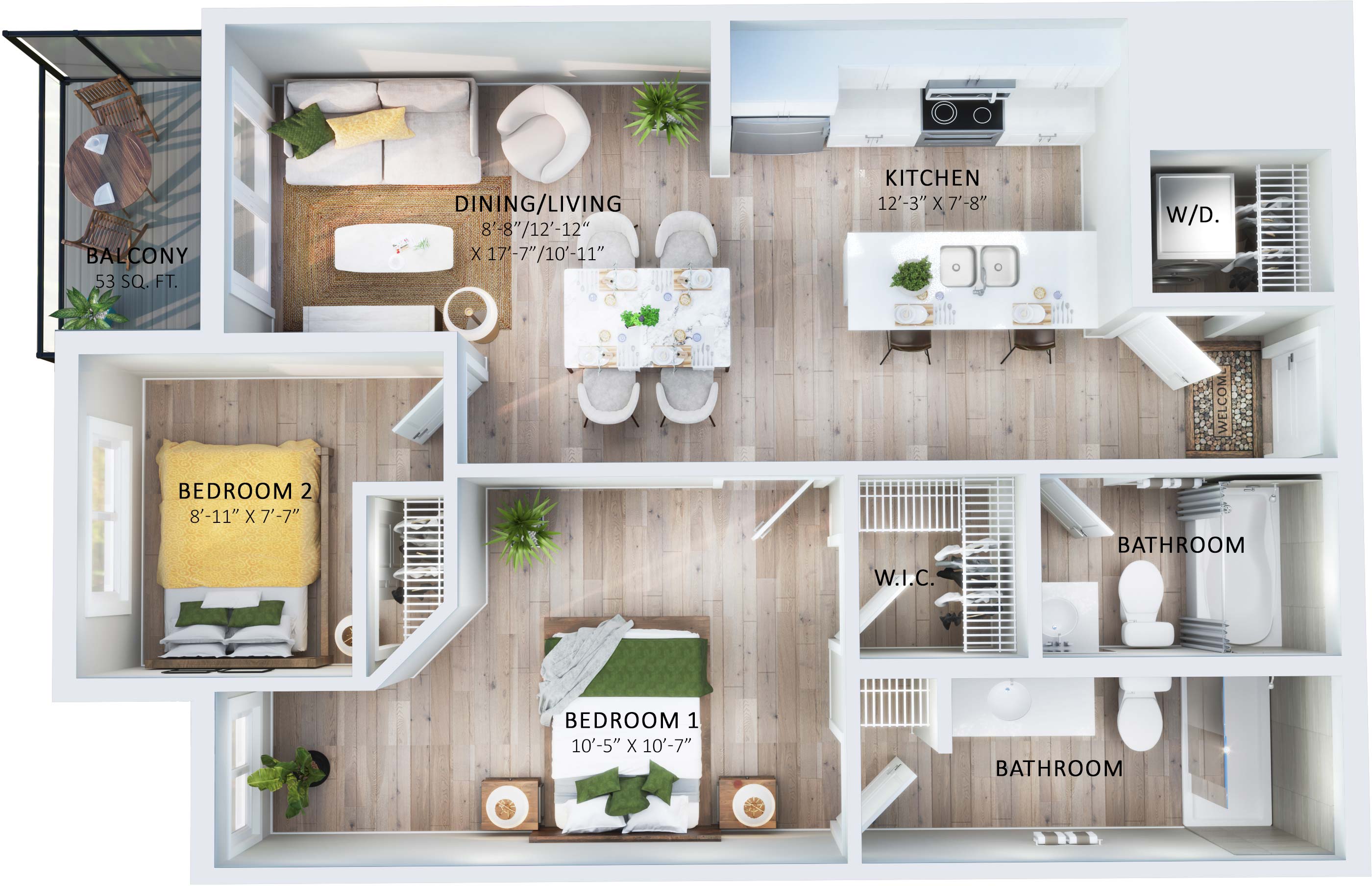 Suite 322 Floorplan