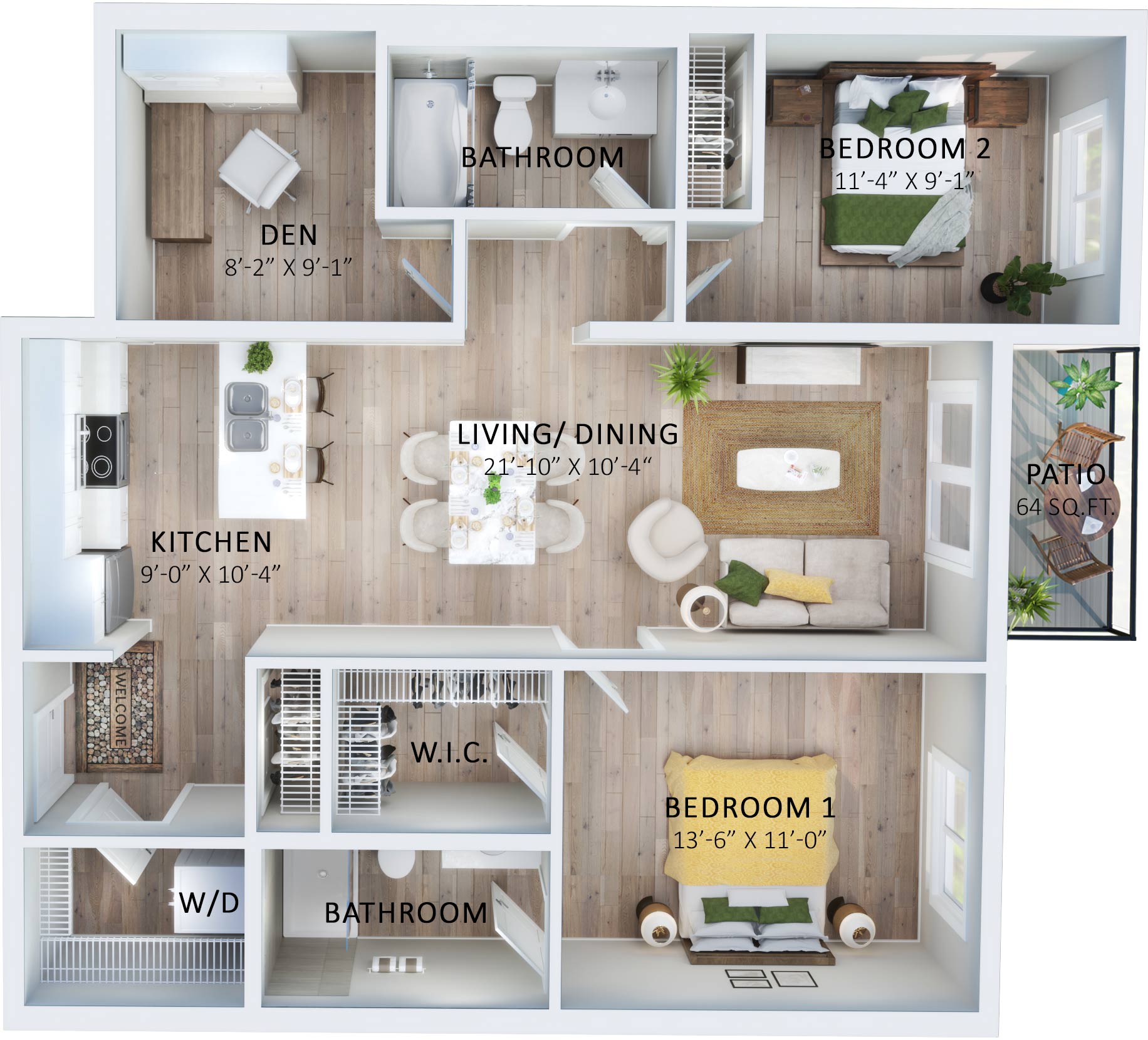 Suite 323 Floorplan
