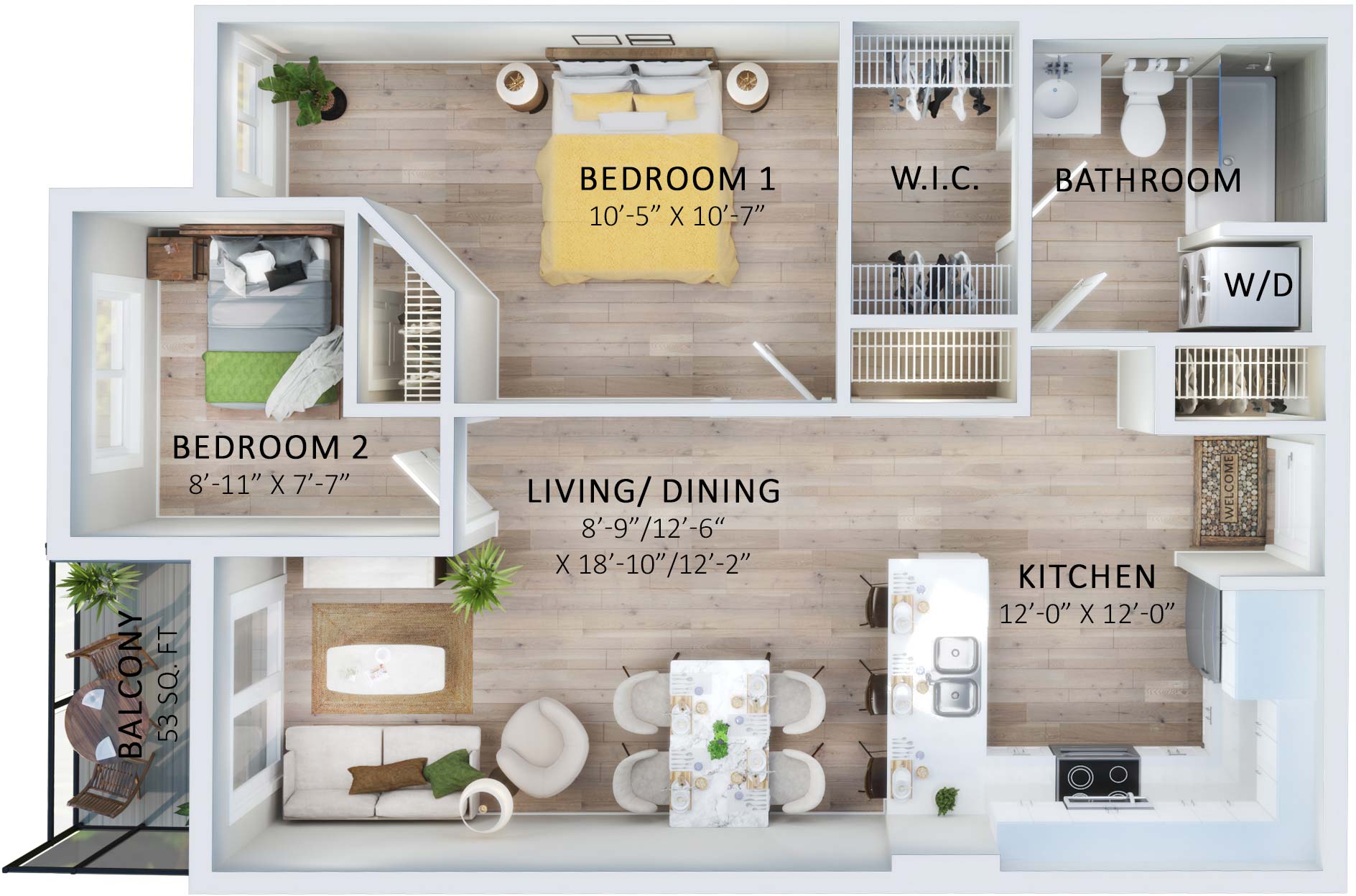 Suite 324 Floorplan