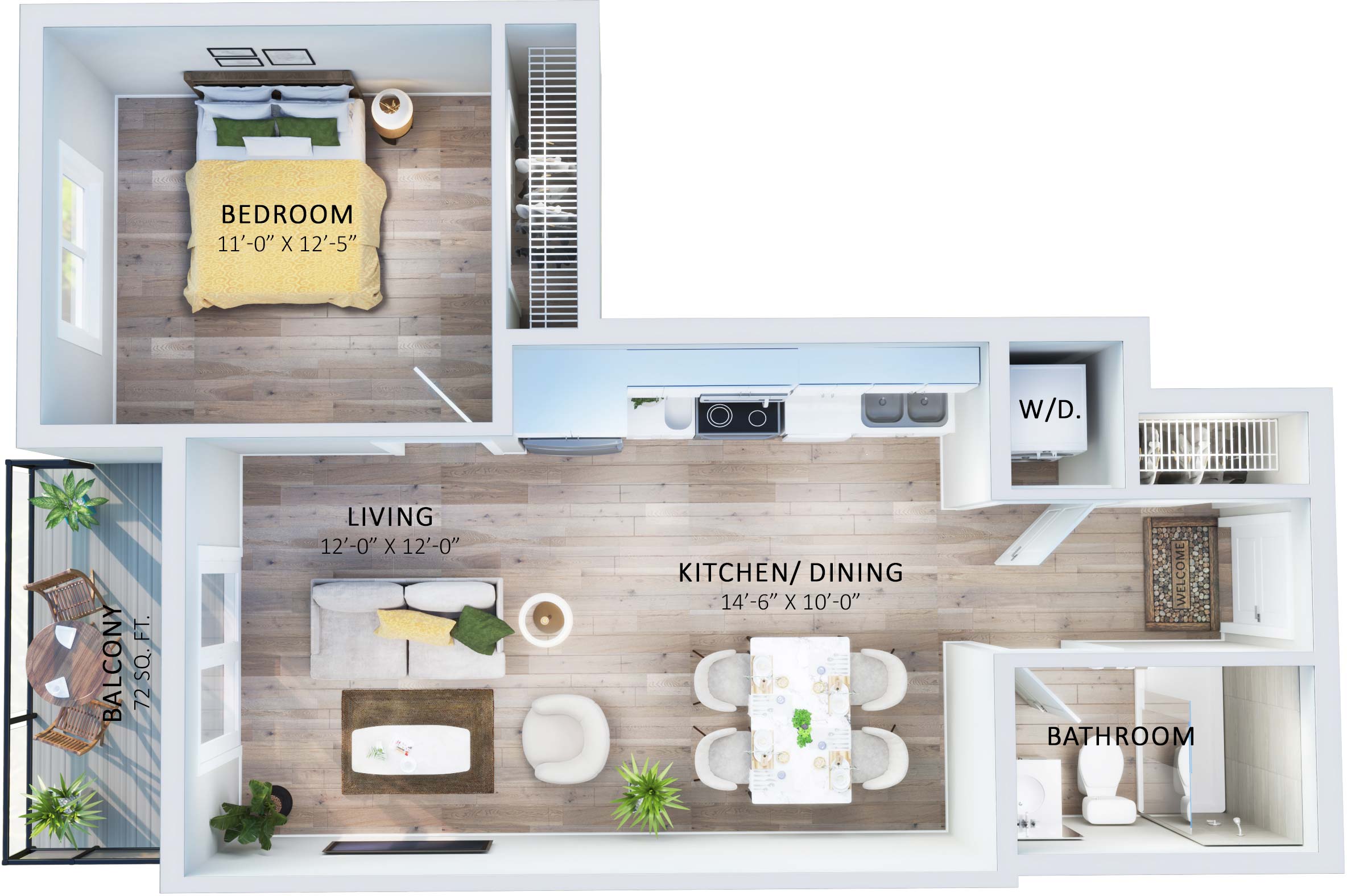 Suite 326 Floorplan