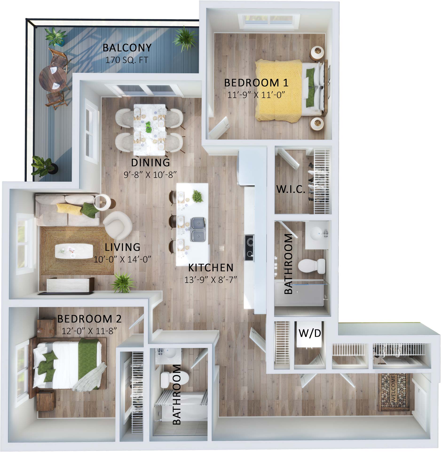 Suite 328 Floorplan