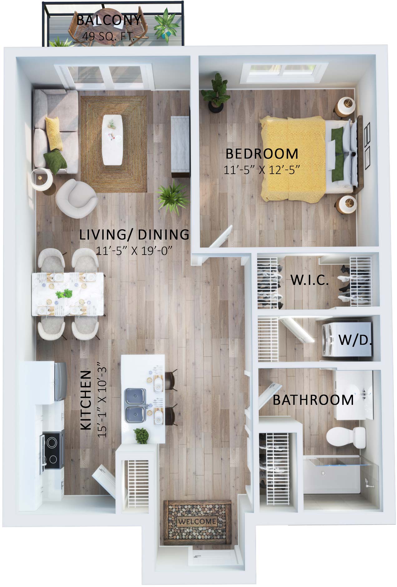 Suite 330 Floorplan