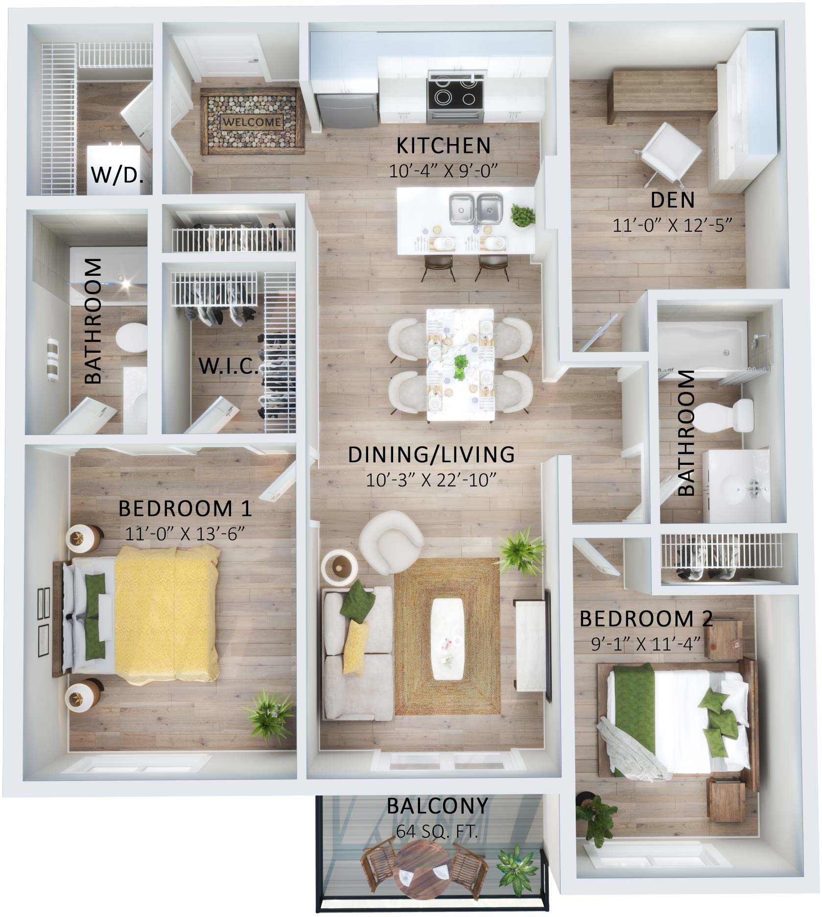 Suite 407 Floorplan