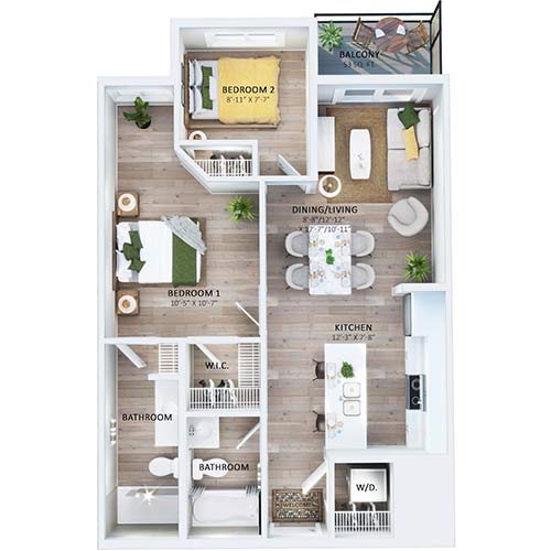 Suite 410 Floorplan