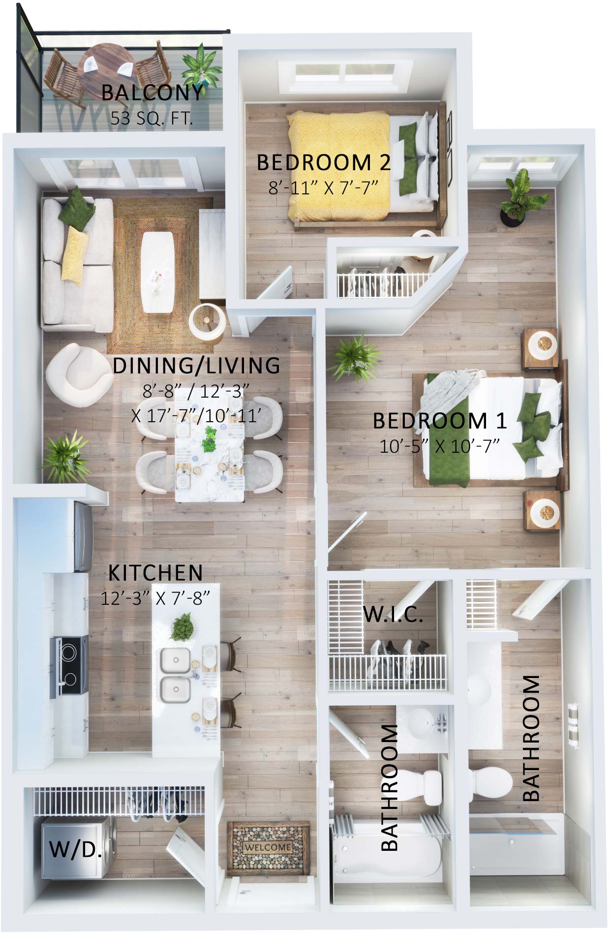 Suite 412 Floorplan