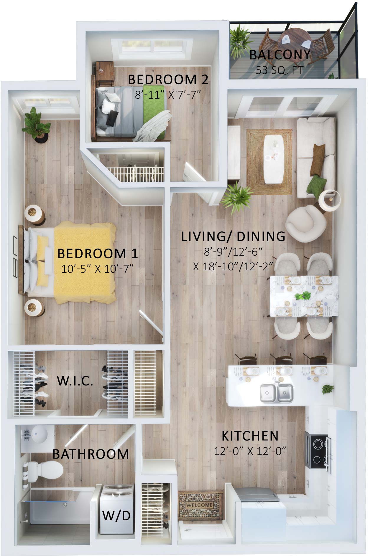 Suite 414 Floorplan