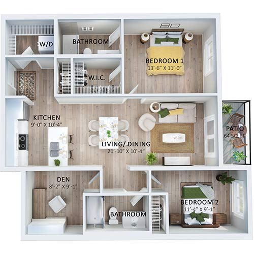 Suite 425 Floorplan