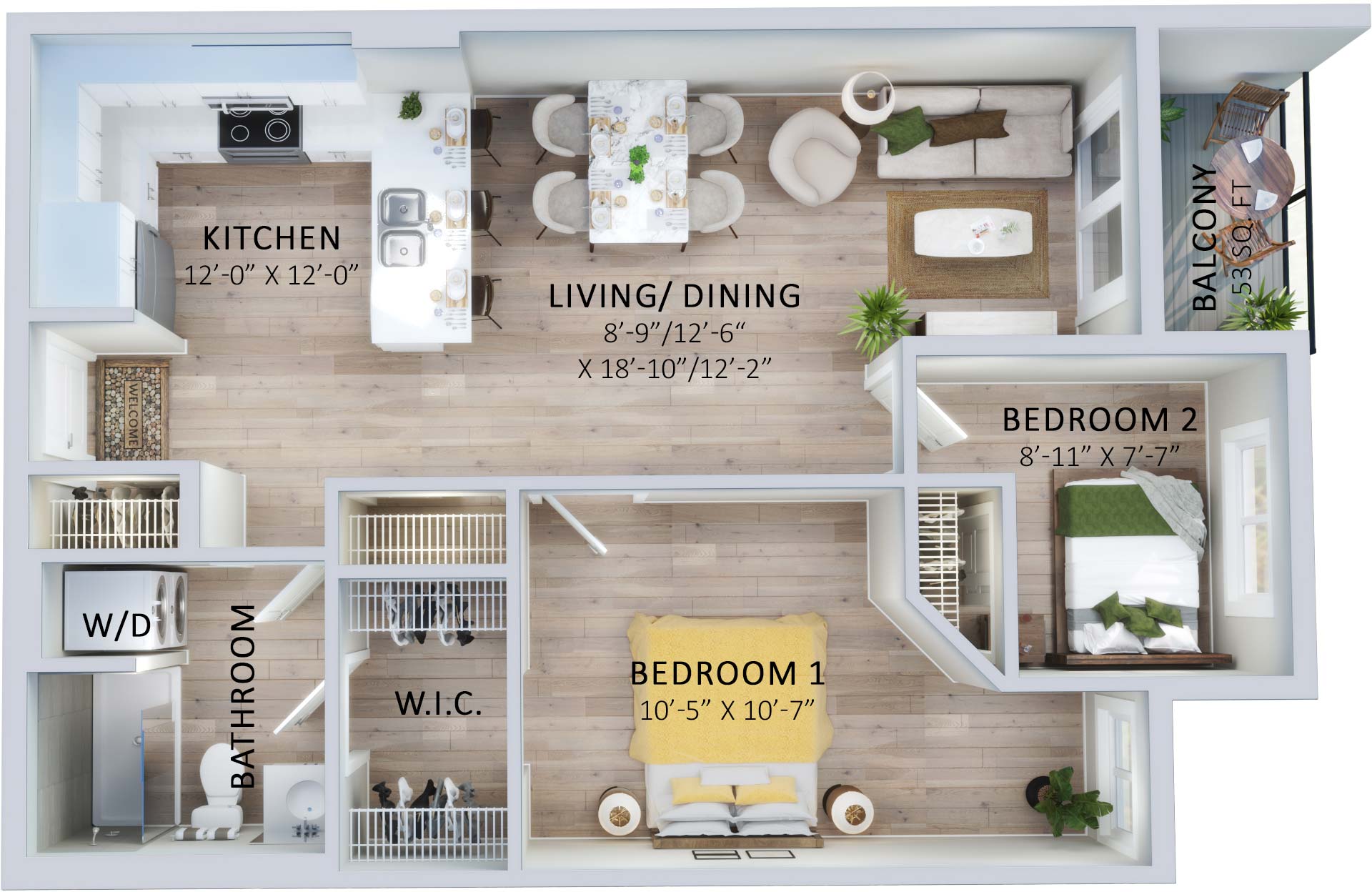 Suite 427 Floorplan