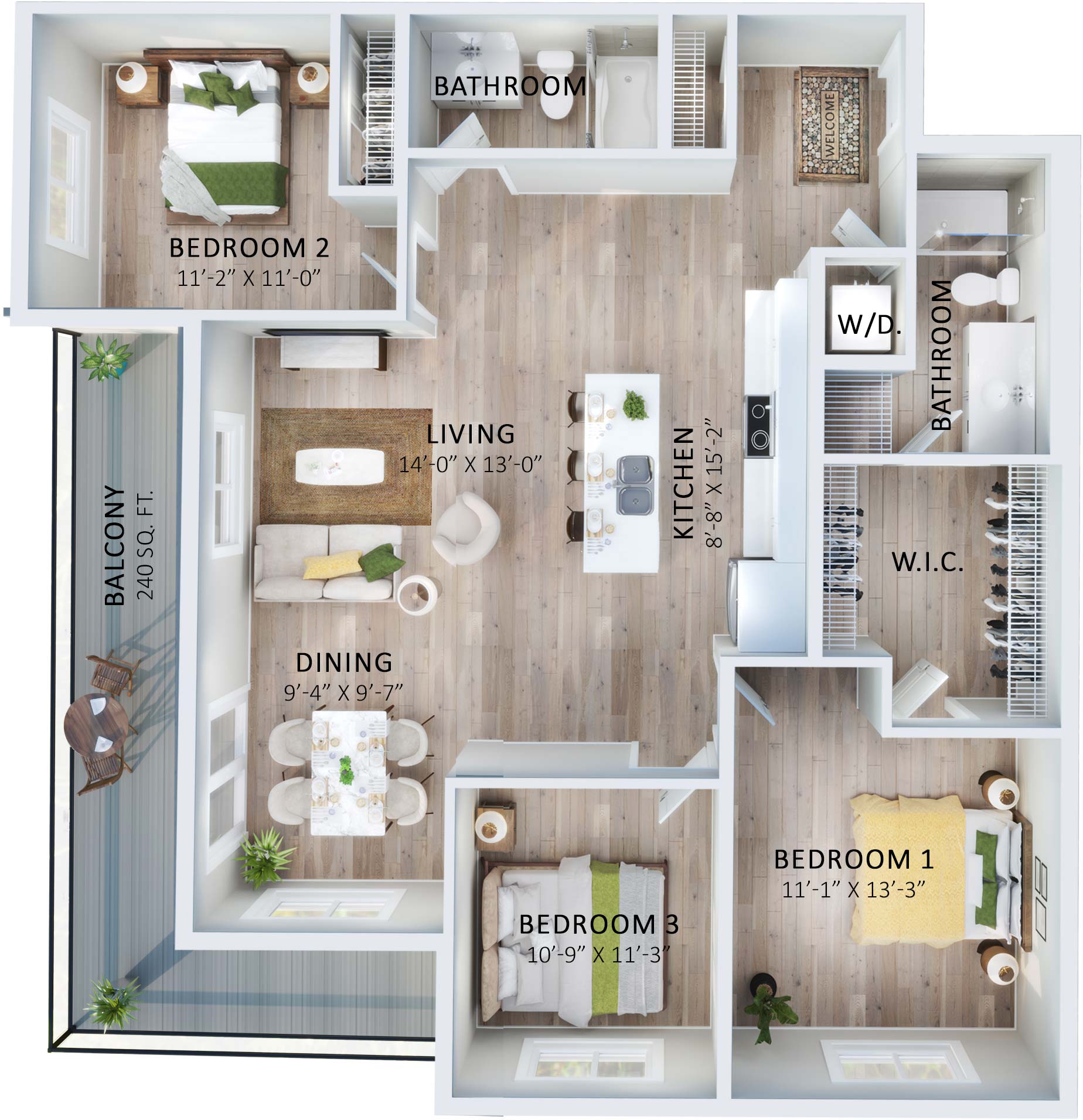 Suite 502 Floorplan