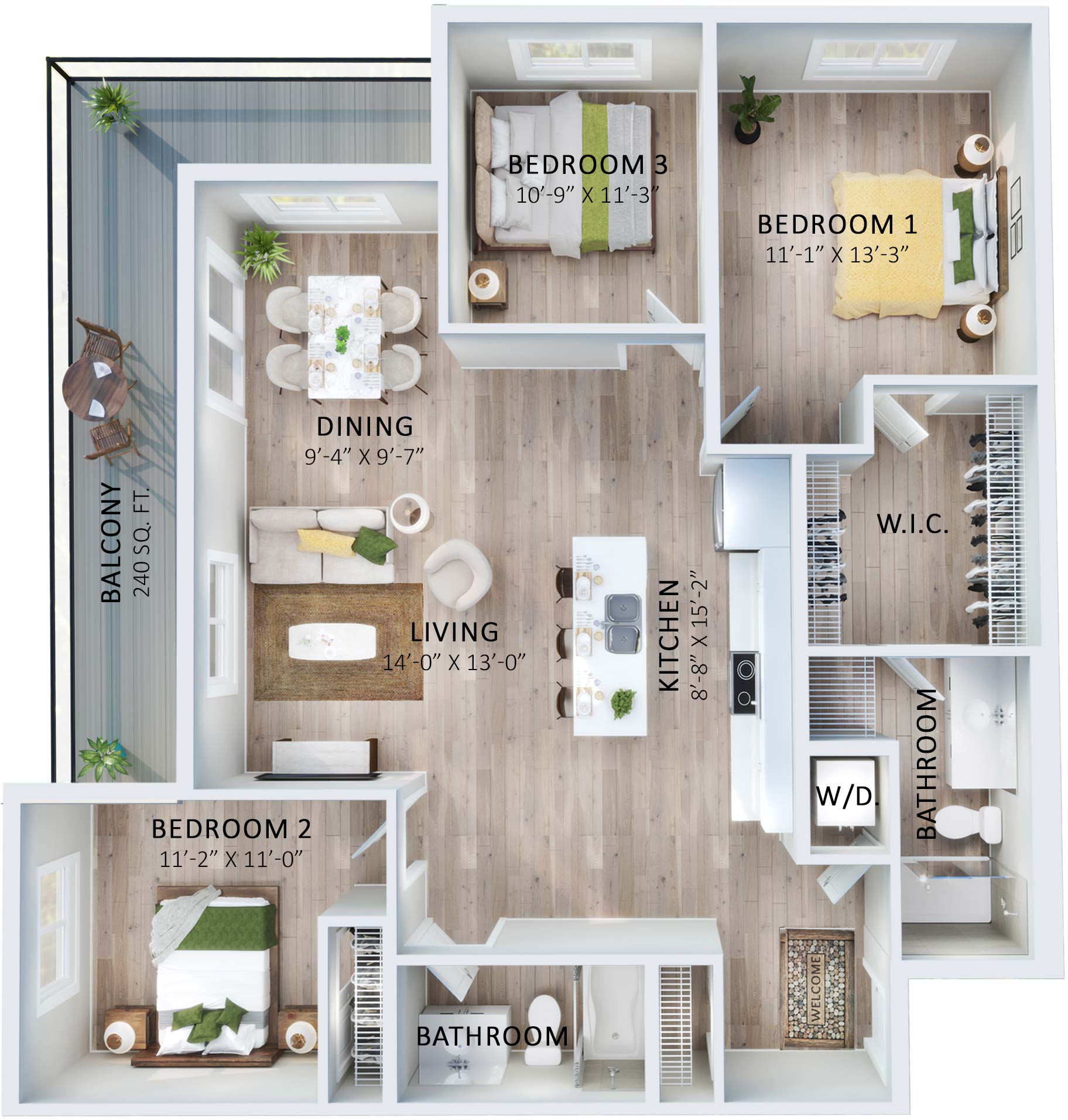 Suite 504 Floorplan