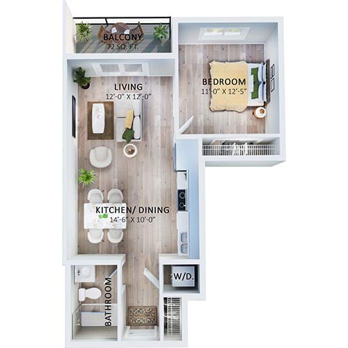 Suite 506 Floorplan