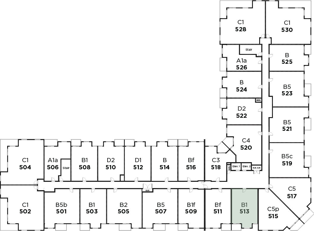 Suite 513 in Parkview