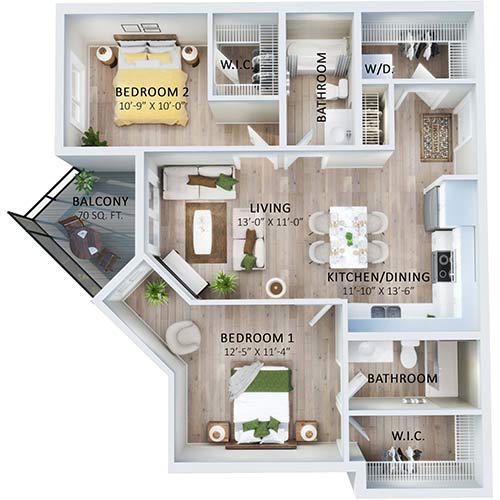 Suite 520 Floorplan