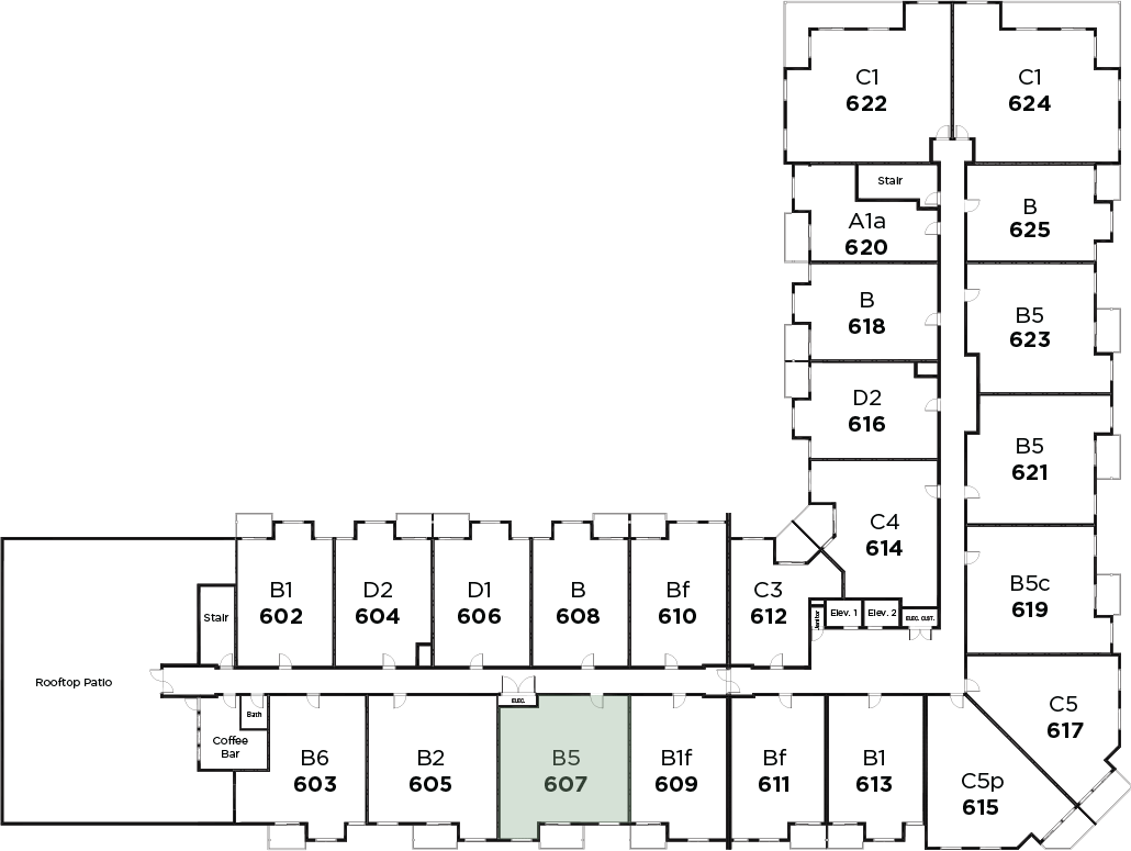 Suite 607 in Parkview