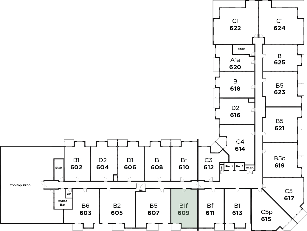 Suite 609 in Parkview