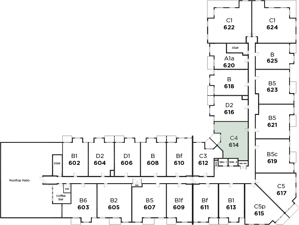 Suite 614 in Parkview