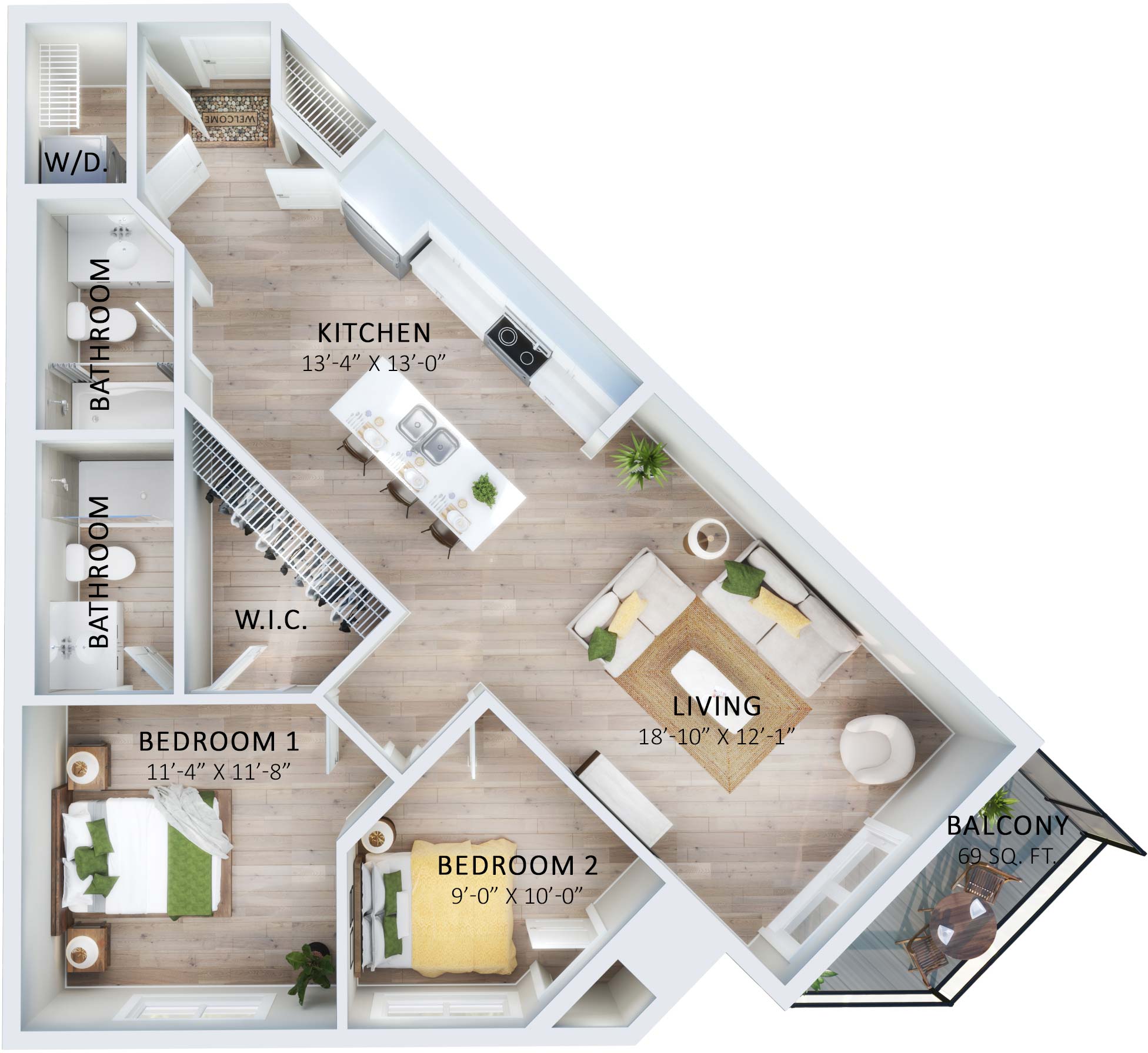 Suite 615 Floorplan