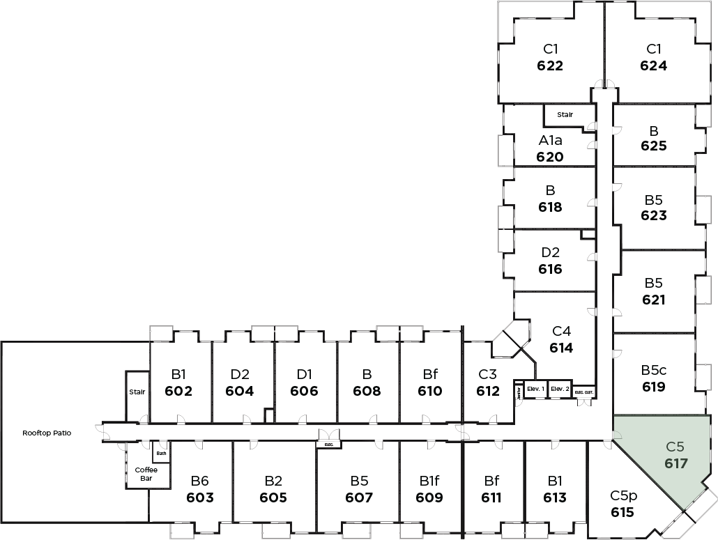 Suite 617 in Parkview