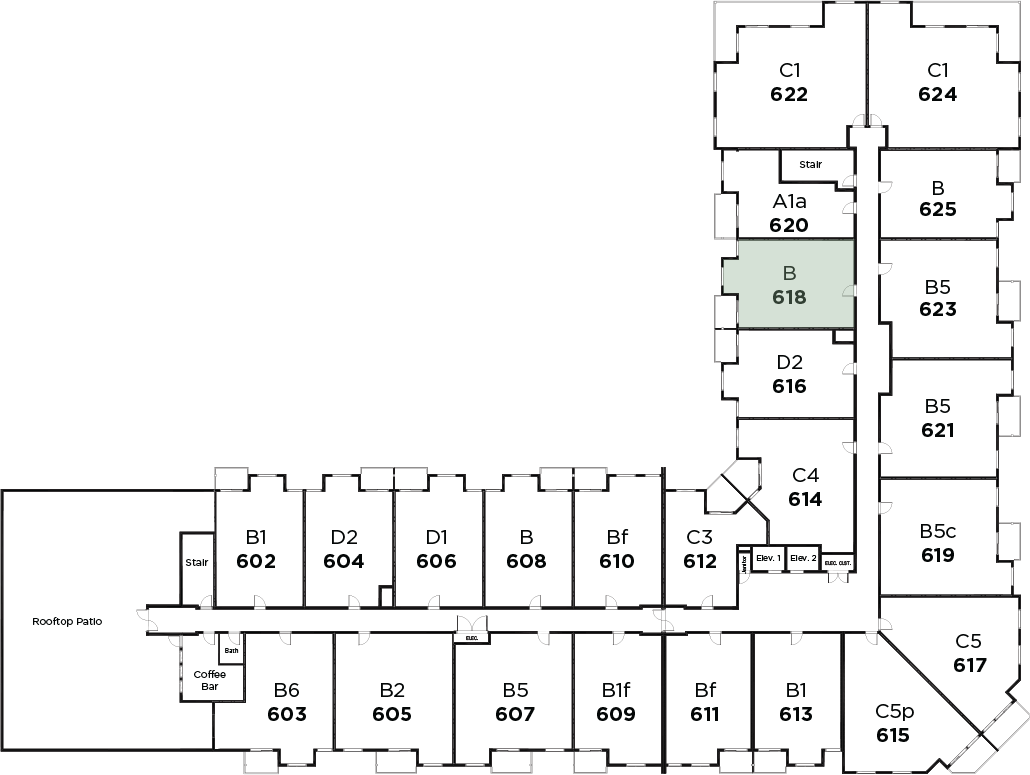 Suite 618 in Parkview