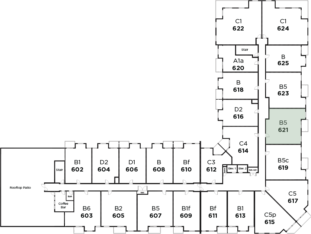 Suite 621 in Parkview