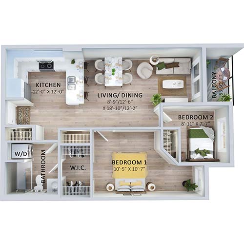 Suite 625 Floorplan